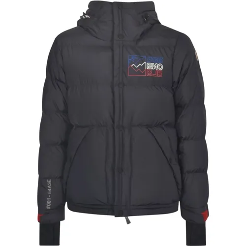 Quilted Padded Jacket with Hood , male, Sizes: S, M, L - Moncler - Modalova