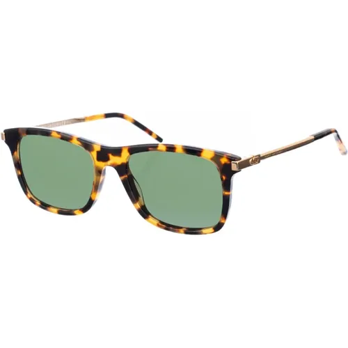 Women's Rectangular Acetate Sunglasses - Havana , female, Sizes: ONE SIZE - Marc Jacobs - Modalova