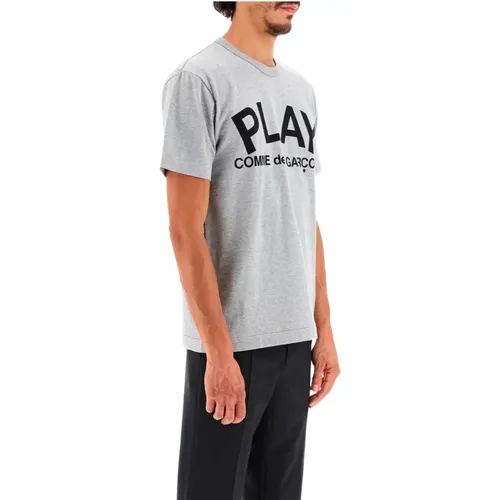 T-Shirts , Herren, Größe: S - Comme des Garçons Play - Modalova