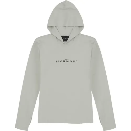 Sweatshirt mit Logo , Herren, Größe: L - John Richmond - Modalova