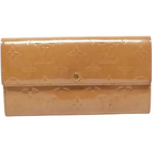 Pre-owned Leather wallets , female, Sizes: ONE SIZE - Louis Vuitton Vintage - Modalova