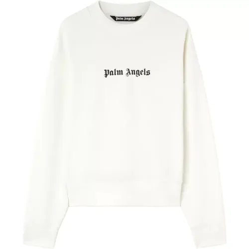 Logo Print Sweaters , male, Sizes: S, M, L - Palm Angels - Modalova
