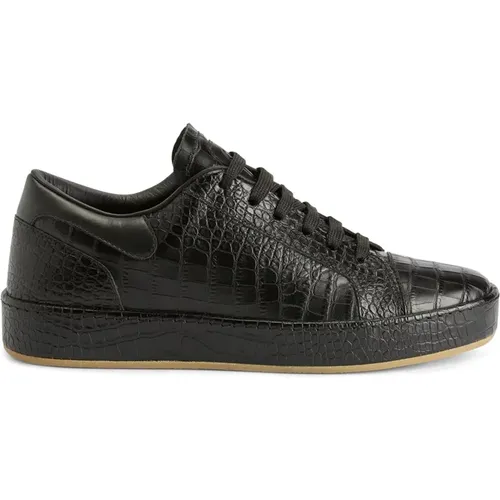 Leather Casual Trainers , male, Sizes: 10 UK, 8 UK - giuseppe zanotti - Modalova