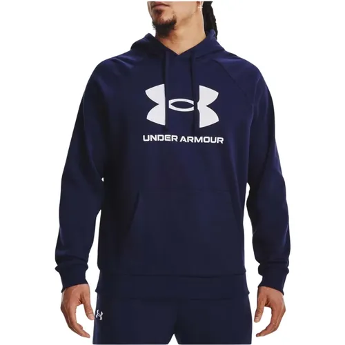 Rival Fleece Logo Hoodie - Under Armour - Modalova