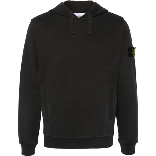 Graue Pullover für Männer , Herren, Größe: M - Stone Island - Modalova