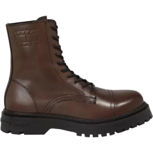 Bota Casual Stiefel Tommy Jeans , Herren, Größe: 44 EU - Tommy Hilfiger - Modalova