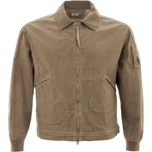 Technical Fabric Jacket , male, Sizes: M - C.P. Company - Modalova
