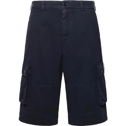 Cargo Bermuda Shorts mit Plaque - Dolce & Gabbana - Modalova