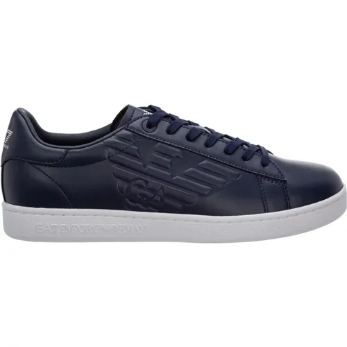 Classic CC Sneakers , male, Sizes: 11 UK, 7 1/2 UK, 10 UK, 8 1/2 UK - Emporio Armani EA7 - Modalova