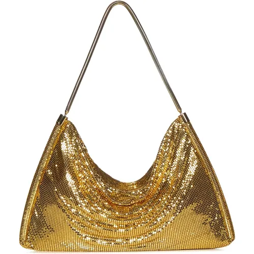 Women's Bags Shoulder Bag Golden Ss24 , female, Sizes: ONE SIZE - Paco Rabanne - Modalova
