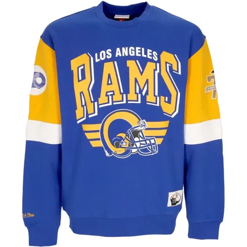 NFL Los Angeles Rams Crewneck Sweatshirt , Herren, Größe: M - Mitchell & Ness - Modalova