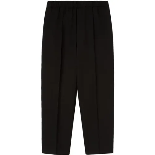 Schwarze Casual Hose , Herren, Größe: M - Jil Sander - Modalova