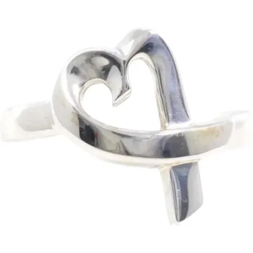 Pre-owned Silver rings , female, Sizes: ONE SIZE - Tiffany & Co. Pre-owned - Modalova