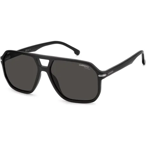 Matte /Grey Sunglasses , male, Sizes: 59 MM - Carrera - Modalova