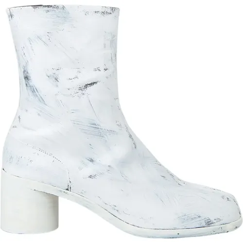 Handbemalte Tabi Stiefeletten - Maison Margiela - Modalova