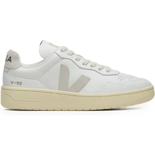 Sneakers with Natural Accents , male, Sizes: 10 UK, 7 UK, 12 UK, 8 UK, 9 UK, 11 UK, 6 UK - Veja - Modalova