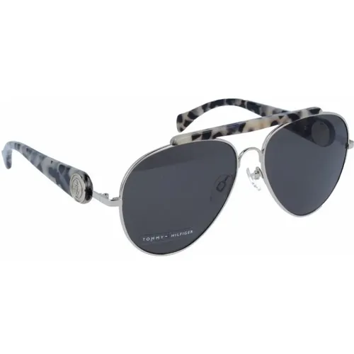 Sunglasses , male, Sizes: 58 MM - Tommy Hilfiger - Modalova