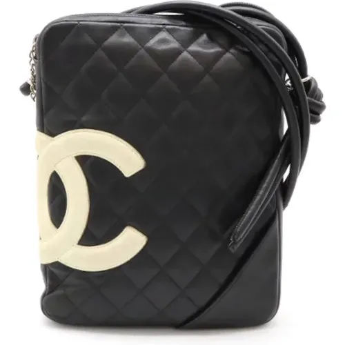 Pre-owned Leather crossbody-bags , female, Sizes: ONE SIZE - Chanel Vintage - Modalova