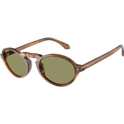 Stylische Sonnenbrille Ar8219U 616314,Stylische Sonnenbrille AR8219U,Stylische Sonnenbrille Ar8219U in Blau,Stylische Sonnenbrille Ar8219U 58758T - Giorgio Armani - Modalova