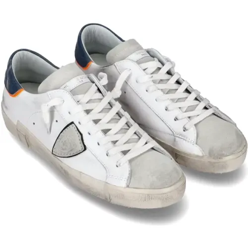 Vintage Leder Skate Schuh,Niedrige Sneakers Prsx - Philippe Model - Modalova