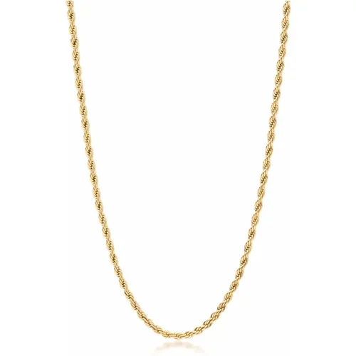 Gold Rope Chain , Herren, Größe: 2XL - Nialaya - Modalova