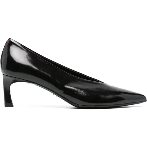 Heeled Pointed Toe Pumps , female, Sizes: 5 UK, 8 UK, 6 UK, 3 UK - Halmanera - Modalova