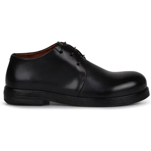 Zucca leather Oxford shoes , female, Sizes: 3 UK, 4 UK - Marsell - Modalova
