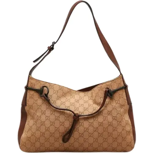 Pre-owned Canvas gucci-bags , female, Sizes: ONE SIZE - Gucci Vintage - Modalova