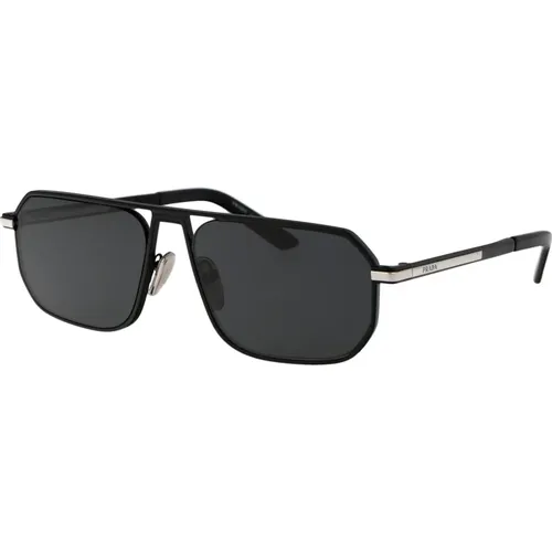 Stylish Sunglasses with Unique Design , male, Sizes: 59 MM - Prada - Modalova