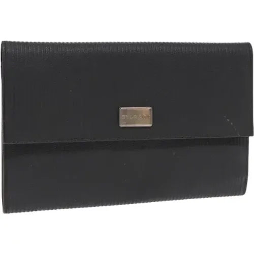 Pre-owned Leather clutches , female, Sizes: ONE SIZE - Bvlgari Vintage - Modalova