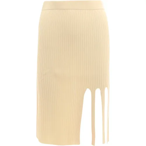 Women`s Clothing Skirts Yellow Ss22 , female, Sizes: 2XS, S, XS - Krizia - Modalova