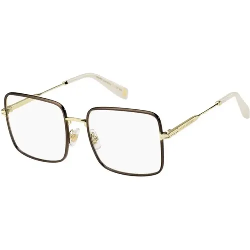Luxurious Gold Glasses for Style Elevating , unisex, Sizes: 55 MM - Marc Jacobs - Modalova
