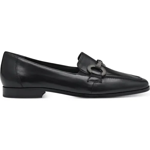 Schwarze Geschlossene Loafer Damen Schuhe , Damen, Größe: 38 EU - tamaris - Modalova