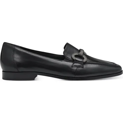 Schwarze Geschlossene Loafer Damen Schuhe , Damen, Größe: 39 EU - tamaris - Modalova