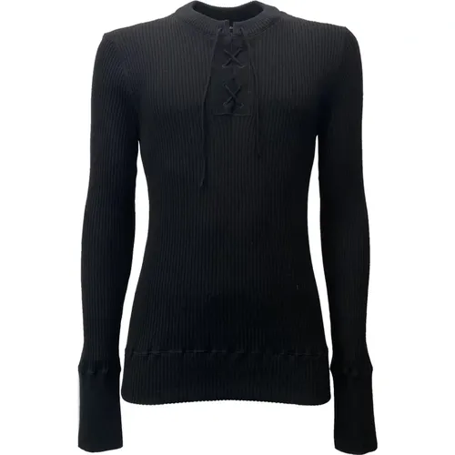Ribbed Wool Knit Sweater , male, Sizes: 2XL - Dolce & Gabbana - Modalova