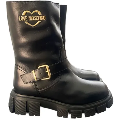 Winter Boots , female, Sizes: 8 UK, 5 UK, 4 UK, 6 UK - Love Moschino - Modalova