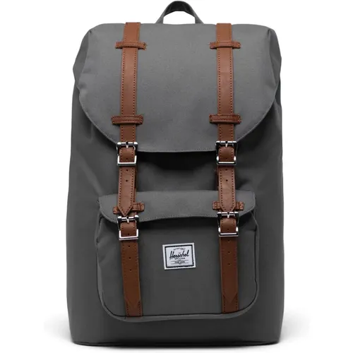 Rucksack Little America MID Backpack 17 L mit Laptopfach, Seitenfach und Fronttasche , Herren, Größe: ONE Size - Herschel - Modalova