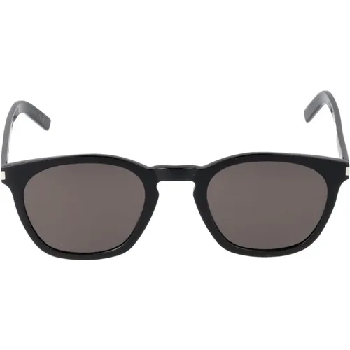 Schmale Sonnenbrille SL 28 , unisex, Größe: 49 MM - Saint Laurent - Modalova