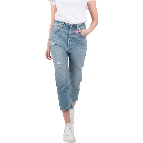 Jeans THE Ponyboy Jean relaxed rise taper Ingenue 2020-3011 - 25 , Damen, Größe: W25 - Citizens of Humanity - Modalova