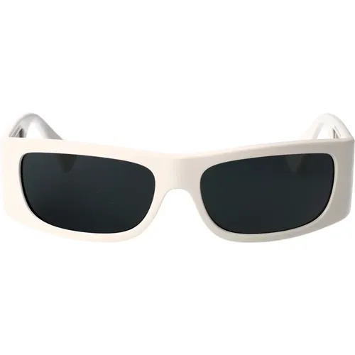 Stylish Sunglasses with Model 0Ve4482 , male, Sizes: 57 MM - Versace - Modalova