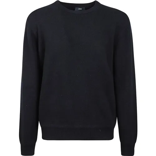 Blaue Pullover für Männer , Herren, Größe: 2XL - Herno - Modalova