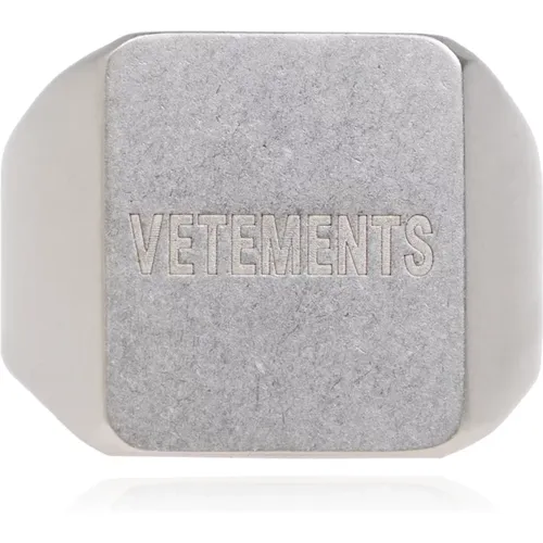 Logo ring , unisex, Größe: M - Vetements - Modalova