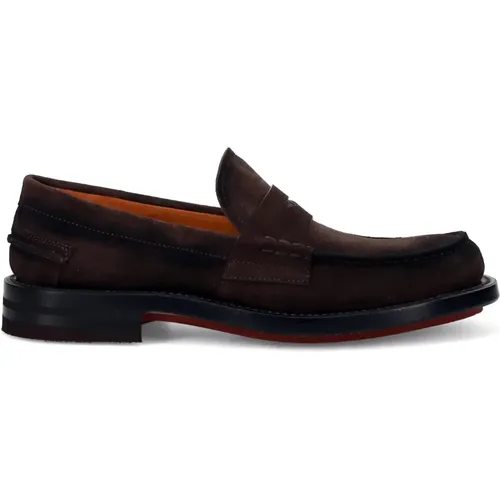 Flat shoes Dark , male, Sizes: 6 UK, 7 UK, 10 UK, 8 UK - Fabi - Modalova