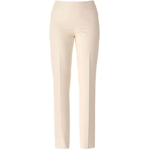 Ecru Pants , female, Sizes: S - Marc Cain - Modalova