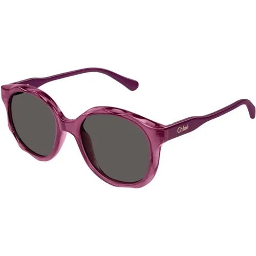 Grey Sunglasses Cc0019S 003 , unisex, Sizes: 47 MM - Chloé - Modalova