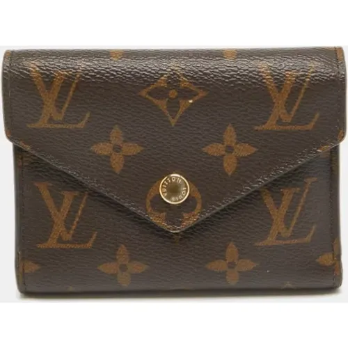 Pre-owned Canvas wallets , female, Sizes: ONE SIZE - Louis Vuitton Vintage - Modalova