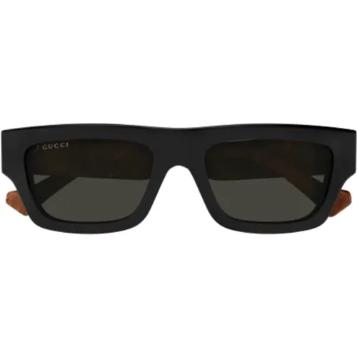 Quadratische Sonnenbrille für Männer - Gucci - Modalova