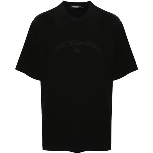 T-shirts and Polos , male, Sizes: S, M - Dolce & Gabbana - Modalova