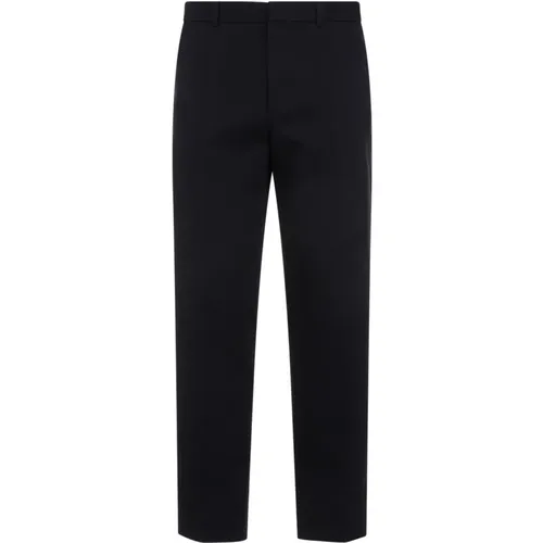 Cotton Trousers Straight Leg , male, Sizes: XL - Gucci - Modalova