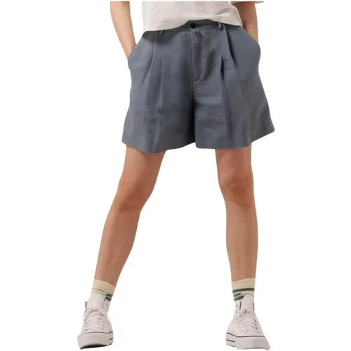 Blaue Shorts für den Sommer , Damen, Größe: W28 - drykorn - Modalova